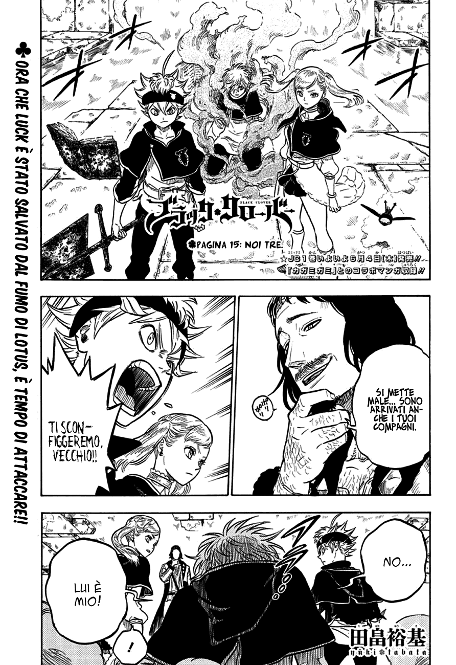 Black Clover-Volume 2 Chapter 15